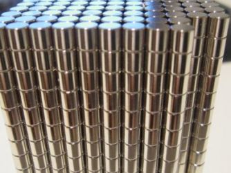 Neodymium Cylinder Magnet 4mm x 6mm N45