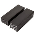 Magnetic Label Holder C-Channel Set – 100mm x 30mm x 1.1mm | Includes Plastic Cover and Insert Card