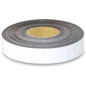 White Magnetic tape 50mm x 0.6mm x 120m roll