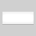 Magnetic Labels - 150mm x 60mm - 0.8mm | White