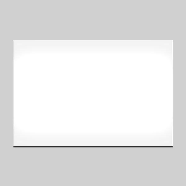 Magnetic Labels - 150mm x 100mm - 0.8mm | White