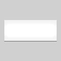 Magnetic Labels - 250mm x 100mm - 0.8mm | White