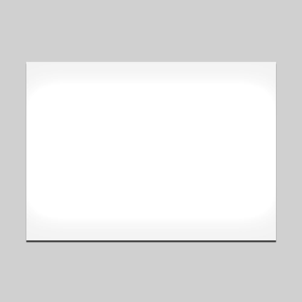 White Magnetic Label - 70mm x 50mm - 0.8mm | Non-Rewritable