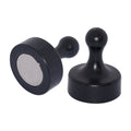 Black Pin Whiteboard Magnets - 29mm diameter x 38mm | 4 PACK