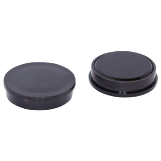 Ferrite Whiteboard Button Magnet 30mm x 10mm - Black