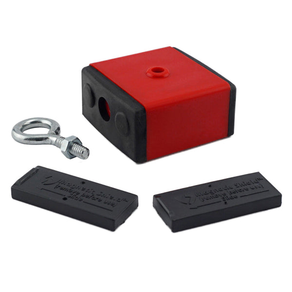 Heavy Duty Plastic Encased Retrieving Magnet | Pull Force 45kg