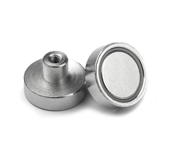 Female Thread Neodymium Pot - Diameter 20mm