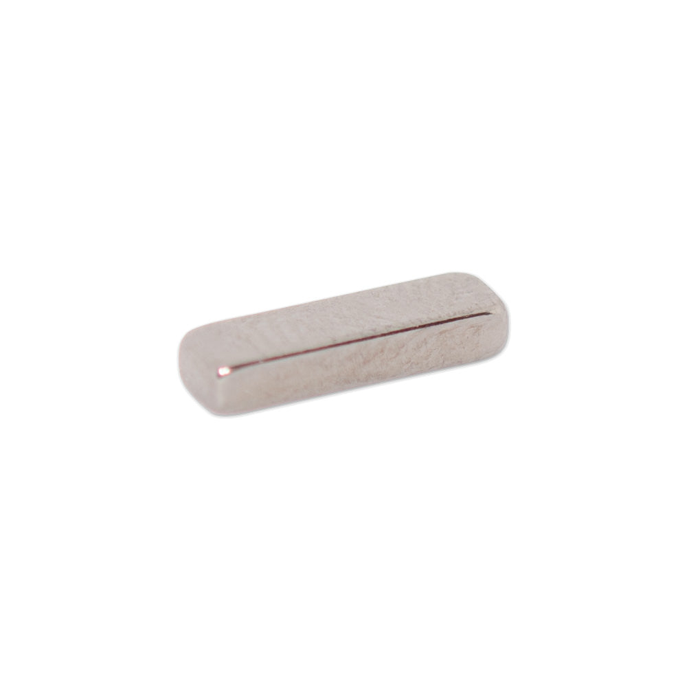 Neodymium Block Magnet 10x2.8x1.9mm N50 Black Nickel