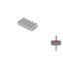 Neodymium Disc Magnet 4mm x 1mm N45