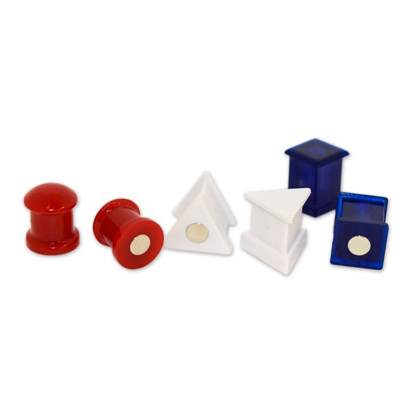 Neodymium Push Pin Shape Magnets | 6 Pack