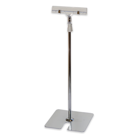 POS Square Base Sign Holder