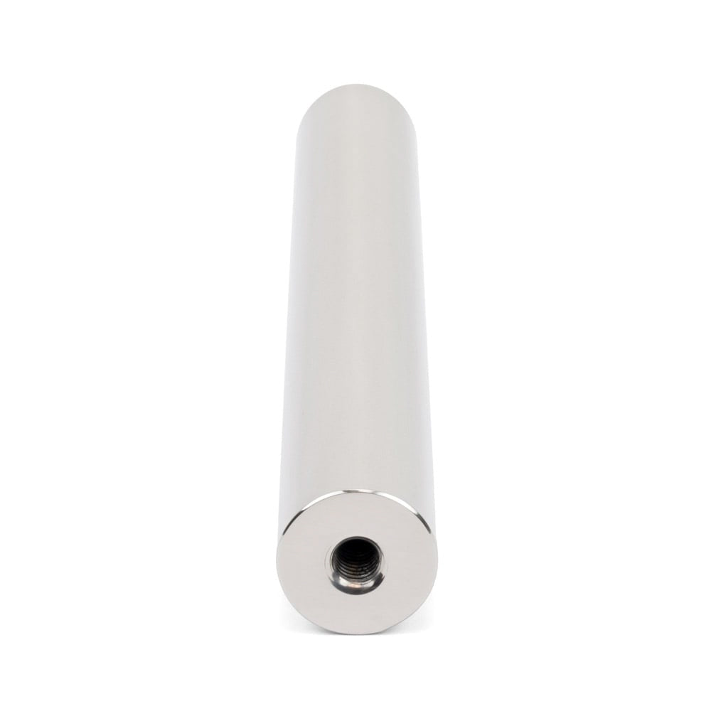 AMF Magnetics Separator Bar Tube Magnet - 25mm x 300mm M6 Thread 12K Gauss 40mm Dead Ends