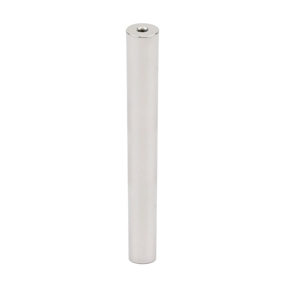 AMF Magnetics Separator Bar Tube Magnet - 25mm x 300mm M6 Thread 12K Gauss 40mm Dead Ends
